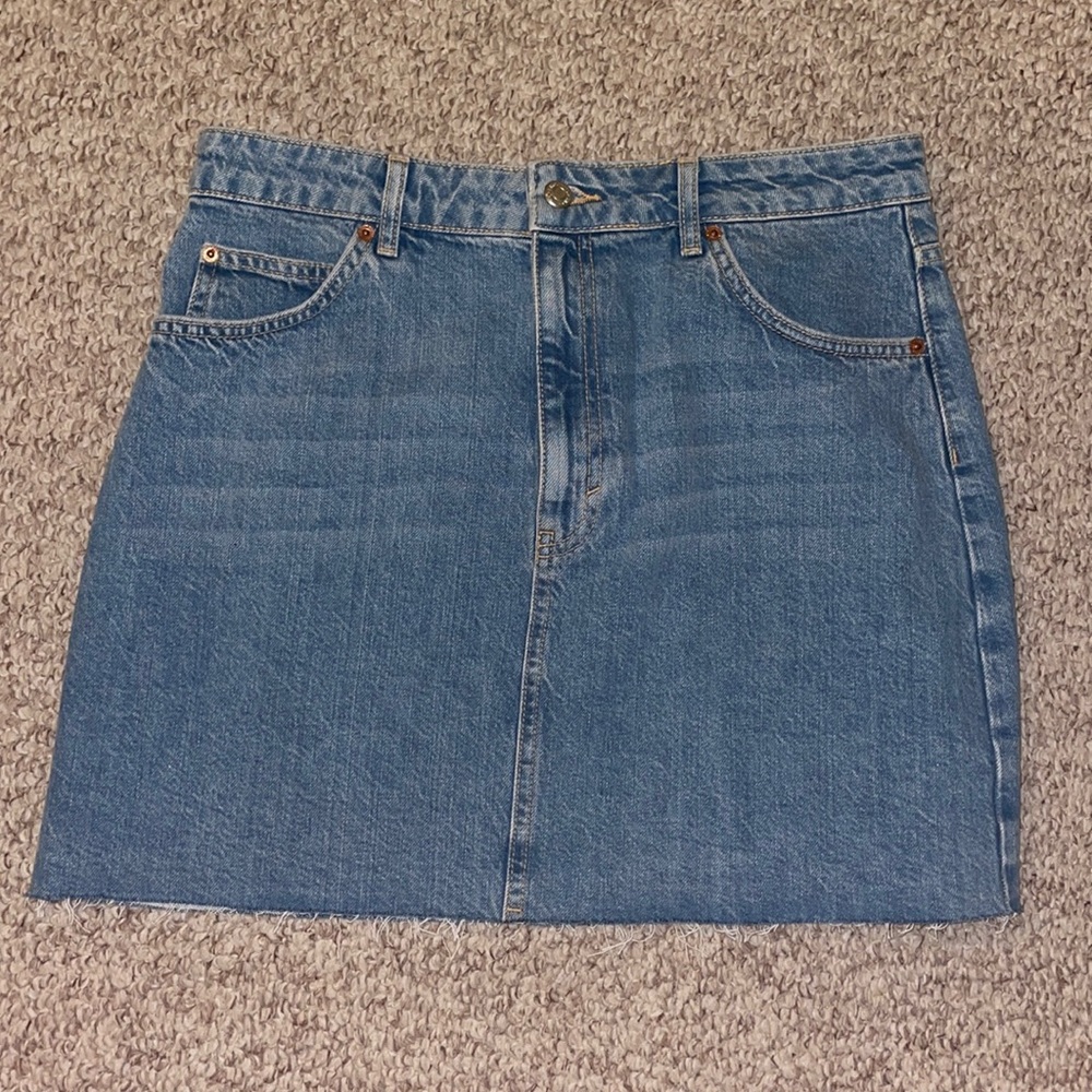 Top Shop Jean Skirt